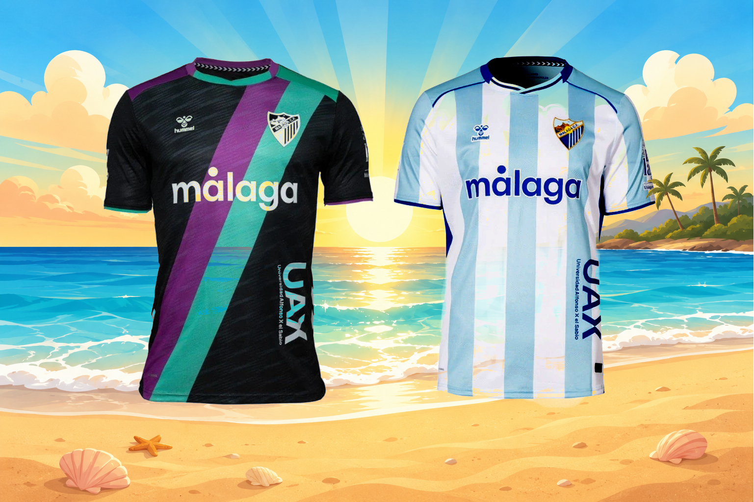 Sorteo Verano 2026 Cueva de Nerja Camisetas Málaga CF